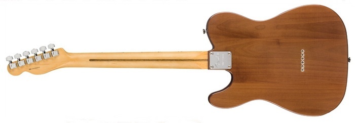 Rarities Flame Maple Top Chambered Telecaster rear 700x.jpg