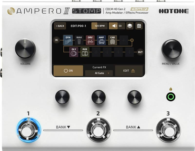 hotone ampero ii stomp 800x