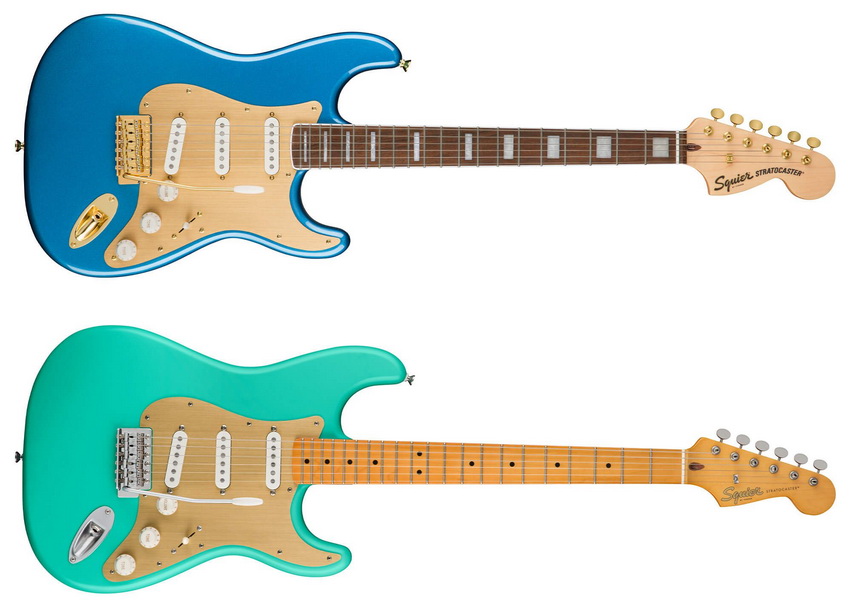 Squier 40th Anniversary Stratocaster 850x604