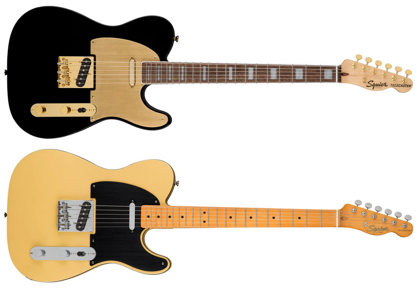 Squier 40th Anniversary Telecaster 850x588