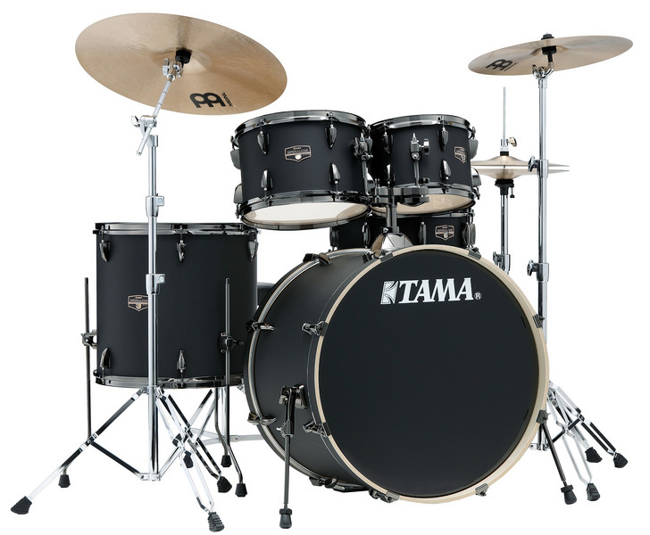 Tama Imperialstar 3 tamos Dobfelszereles 22 10 12 16 IE52KH6W BBOB Blacked Out Black LIMITED 6263A