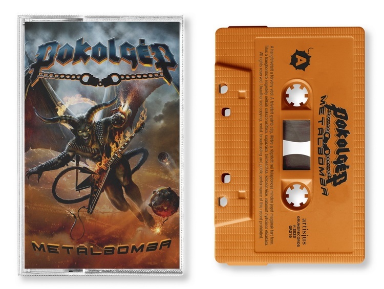 Pokolgep Metalbomba Cassette Mockup 750x