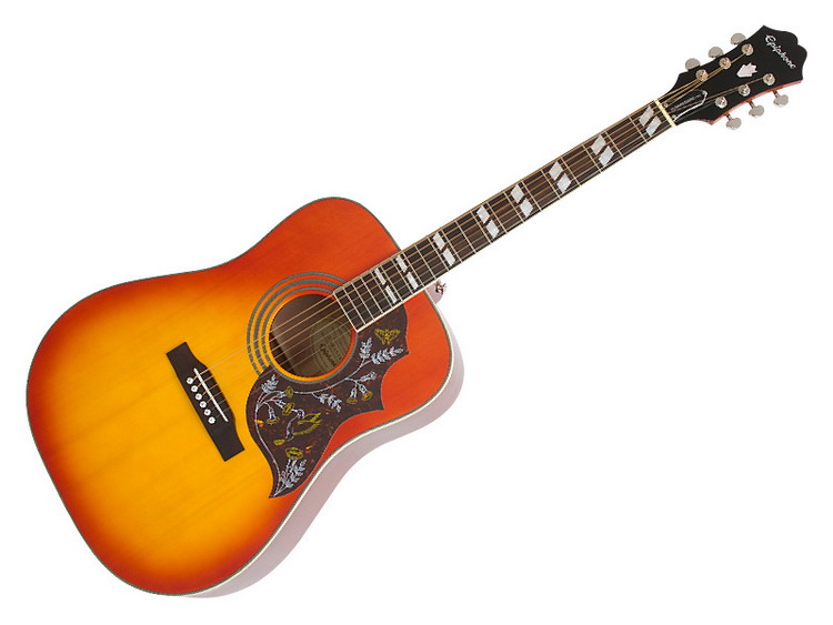 Epiphone Hummingbird Studio Faded Cherryburst 750x
