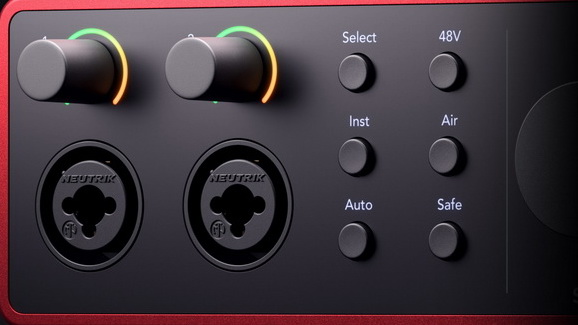 scarlett 4i4 4g preamps 600 cr