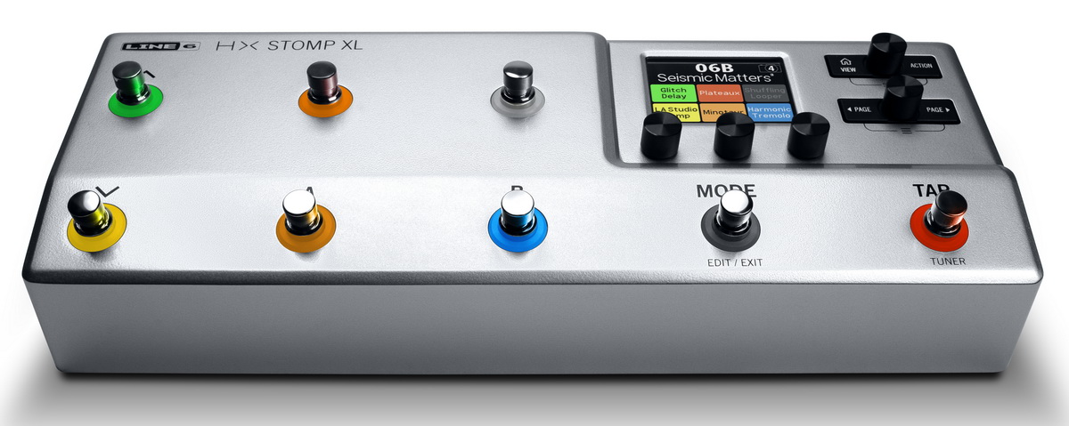 HX Stomp XL LES 3qtr Front angle 1200x