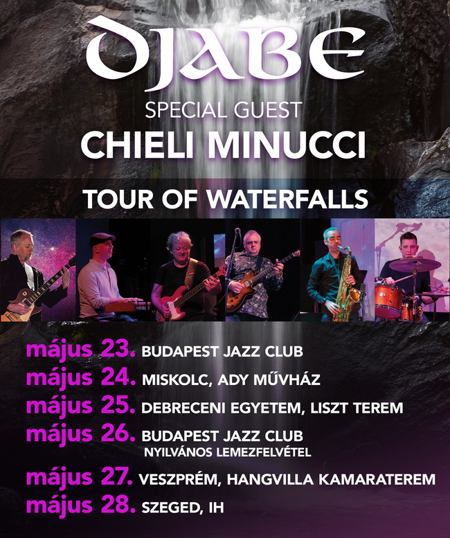 Djabe Chieli Minucci Tour of Waterfalls 2024 650x