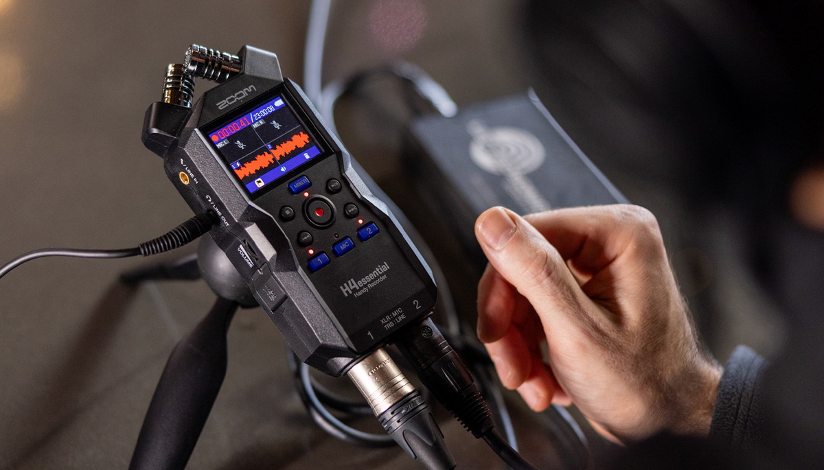 Zoom H4essential 2 mik 2 xlr 1200