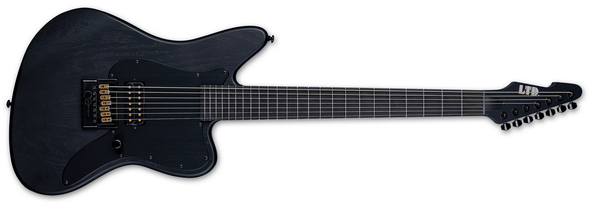 AW XJ7 BARITONE EVERTUNE Black Open Grain Stain resize