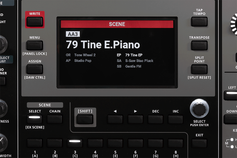 detail one touch configuration
