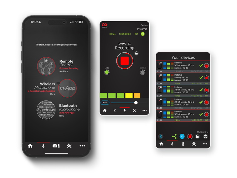 Instamic Remote App 750x
