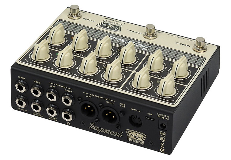 Tone King Imperial Tri Tube Preamp Back Right 750x