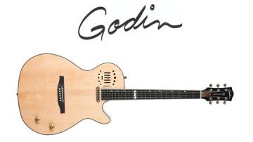 A Godin bemutatta Multiac Steel akusztikus gitárját