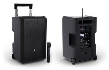 LD Systems ANNY® 10 – hordozható, akkumulátoros Bluetooth® PA rendszer keverővel