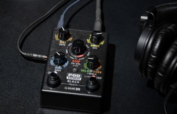 A Line 6 bemutatta POD Express Black high-gain modellező multieffektjét