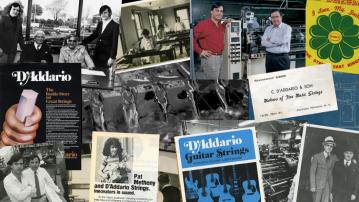 Így kezdődött az 50 éves D’Addario márka pályafutása