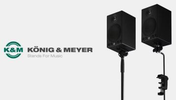 Yamaha és König & Meyer kooperáció – új hangfalállványok és konzolok