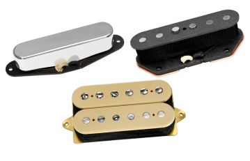 A DiMarzio kihozta Muscle T™ Tele pickup szettjét és a Super PAF® Ceramic Humbuckert