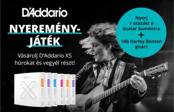 Indul a D'Addario XS Nyereményjáték!