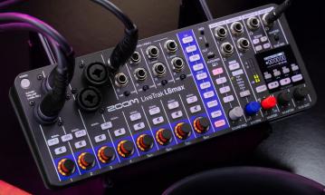 Zoom LiveTrak L6max 12 csatornás keverő és felevő