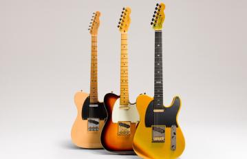 A Fender a Telecaster 75. születésnapját öt új modellel ünnepli meg 