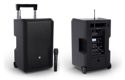 LD Systems ANNY® 10 – hordozható, akkumulátoros Bluetooth® PA rendszer keverővel