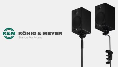 Yamaha és König & Meyer kooperáció – új hangfalállványok és konzolok