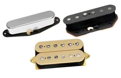 A DiMarzio kihozta Muscle T™ Tele pickup szettjét és a Super PAF® Ceramic Humbuckert