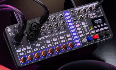 Zoom LiveTrak L6max 12 csatornás keverő és felevő