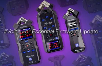Megjelent a Zoom Essential sorozat legújabb firmware frissítése