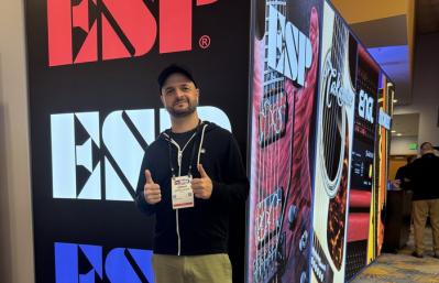 Hájer Gergő helyszíni beszámolója a NAMM Show ESP standjáról