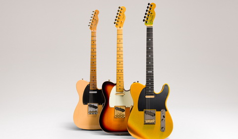 A Fender a Telecaster 75. születésnapját öt új modellel ünnepli meg